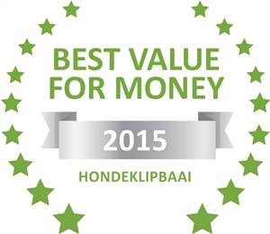 Sleeping-OUT's Guest Satisfaction Award Hondeklipbaai 2015